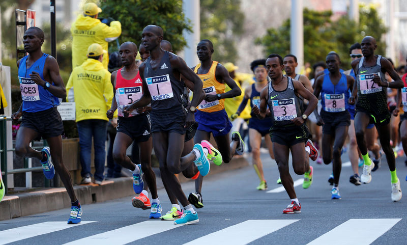 © Reuters. Athletics - Tokyo Marathon 2017 - Tokyo, Japan