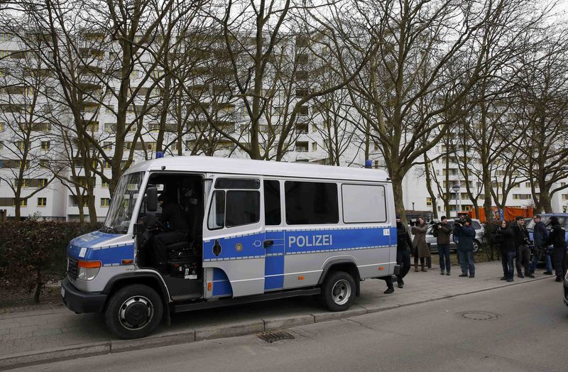 © Reuters. Varios registros policiales en Berlín vinculados con el atentado de diciembre