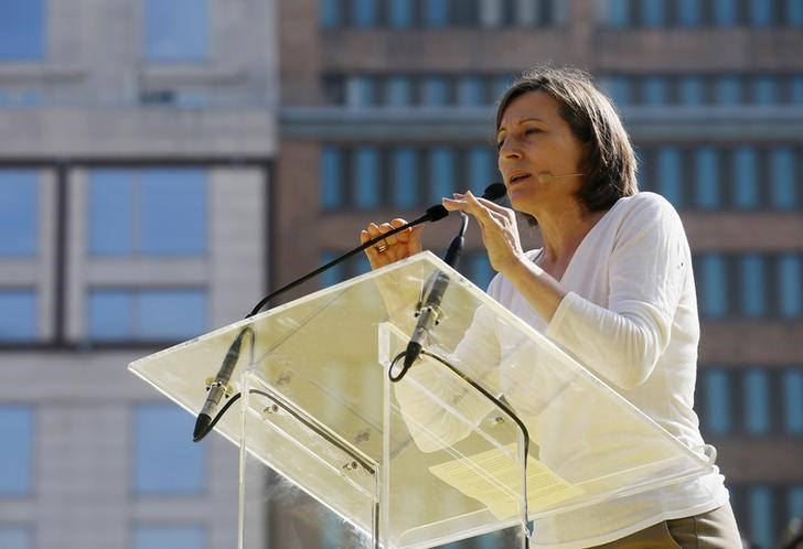 © Reuters. Un tribunal catalán admite una segunda querella contra la presidenta del Parlament