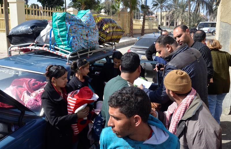 © Reuters. علماء دين مسلمون ومسيحيون يناقشون المواطنة في مؤتمر ينظمه الأزهر بالقاهرة