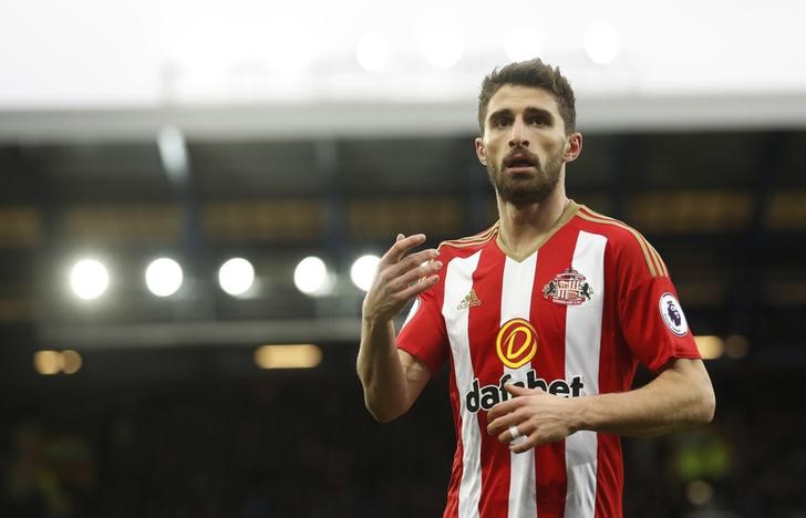 © Reuters. Sunderland's Fabio Borini