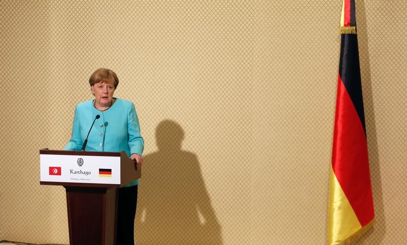 © Reuters. Angela Merkel visitará Washington el 14 de marzo para reunirse con Trump