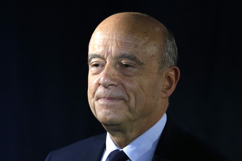 © Reuters. Alain Juppé, atual prefeito de Bordeaux e membro do partido conservador Les Republicains, em Paris