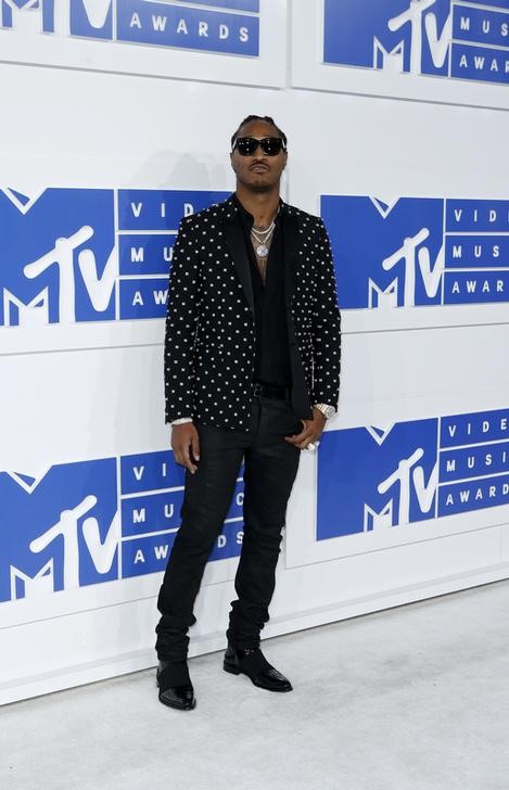 © Reuters. Rapper Future durante premiação da MTV em Nova York