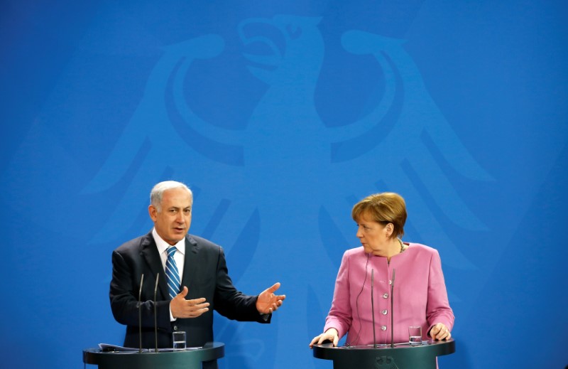 © Reuters. ترامب اختبار جديد "لعلاقة خاصة" بين ألمانيا وإسرائيل