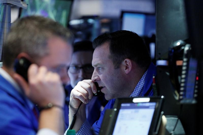 Wall Street Dips As Pharma Bank Stocks Lose Ground By Reuters