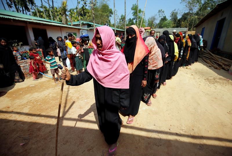 © Reuters. ميانمار تتجه لتفادي تحقيق للأمم المتحدة عن الانتهاكات ضد الروهينجا