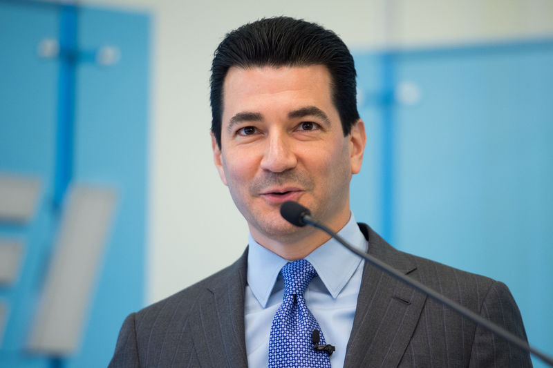 © Reuters. The American Enterprise Institute photo of Scott Gottlieb