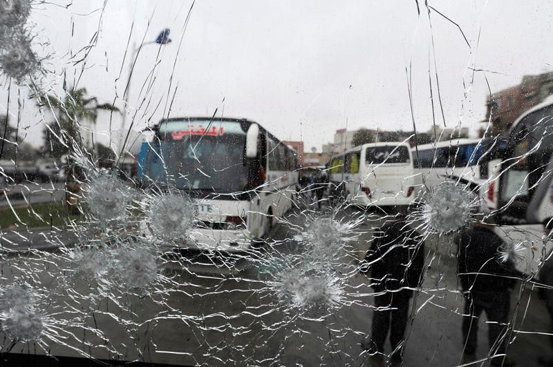 © Reuters. Al menos 40 muertos en atentados contra peregrinos en Damasco