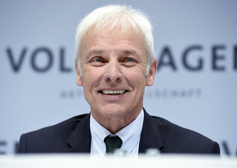 © Reuters. VW apunta a un sólido 2017 pese a dificultades de su principal marca