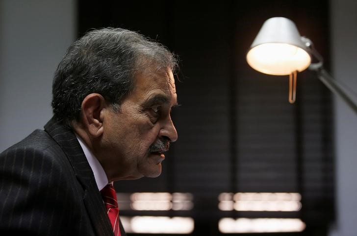 © Reuters. India's Steel Minister Chaudhary Birender Singh speaks during an interview with Reuters in New Delhi