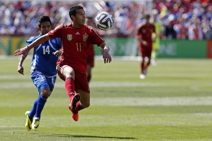 © Reuters. Soccer: Friendly-Spain vs El Salvador