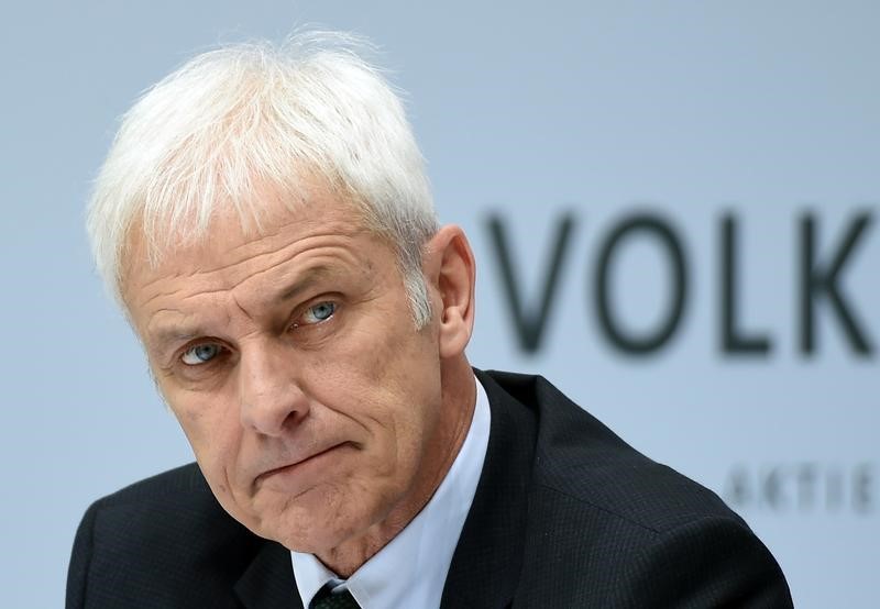 © Reuters. LA PERQUISITION CHEZ AUDI VISAIT LE BUREAU DU PATRON DE VW