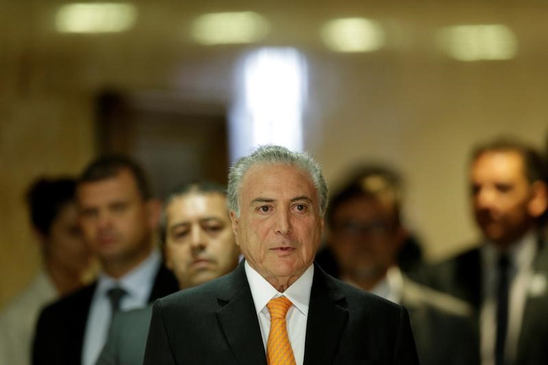 © Reuters. Temer busca calmar temores sobre ventas y exportaciones de carne de Brasil