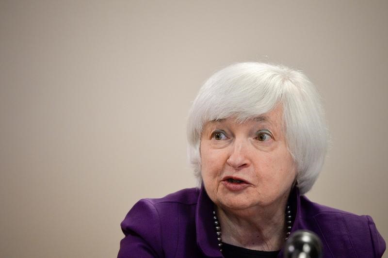 © Reuters. La presidente della Fed Janet Yellen