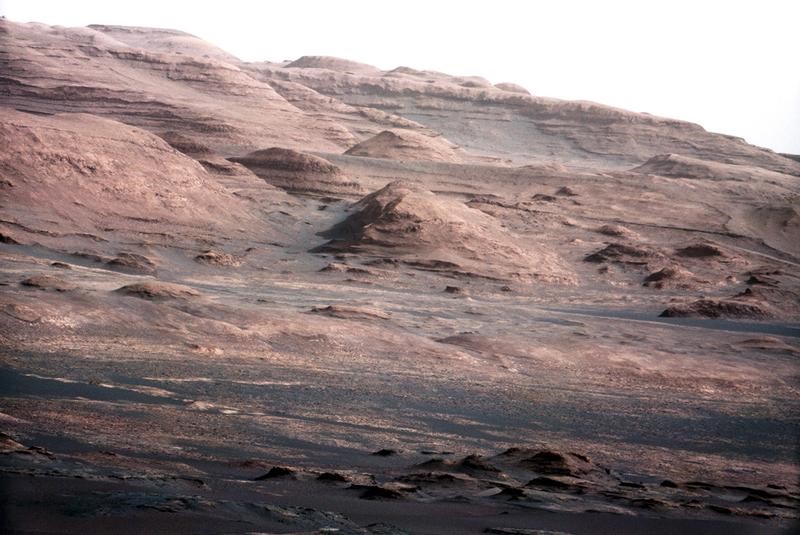 © Reuters. Un volcán en Marte y los dinosaurios se habrían extinguido al mismo tiempo