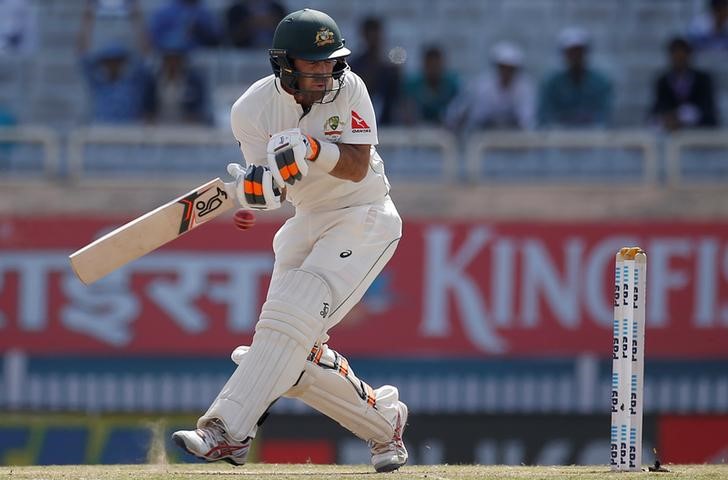 © Reuters. Cricket - India v Australia - Third Test cricket match - Jharkhand State Cricket Association Stadium, Ranchi