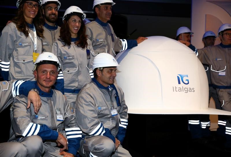 © Reuters. Italgas, interesada en activos italianos de Gas Natural si salen a la venta