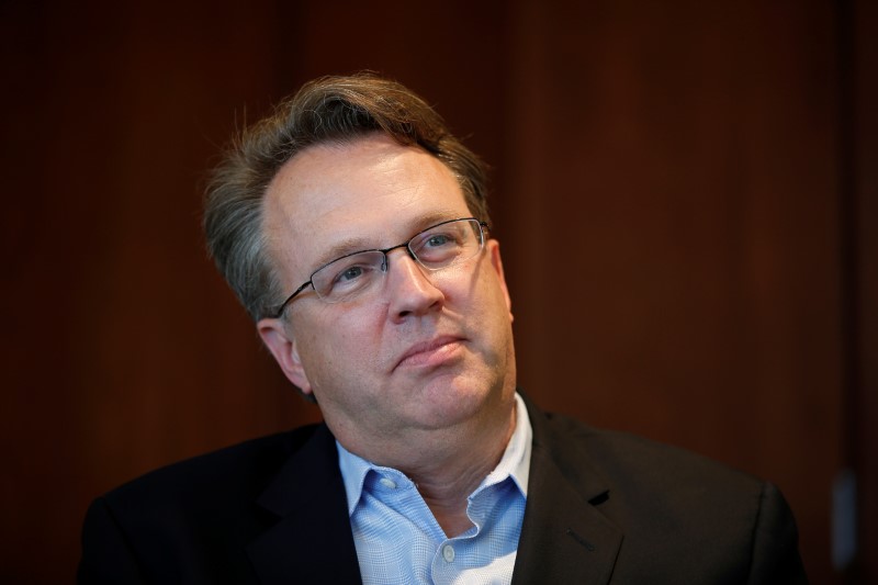 © Reuters. San Francisco Federal Reserve President John Williams speaks to Reuters in San Francisco, California