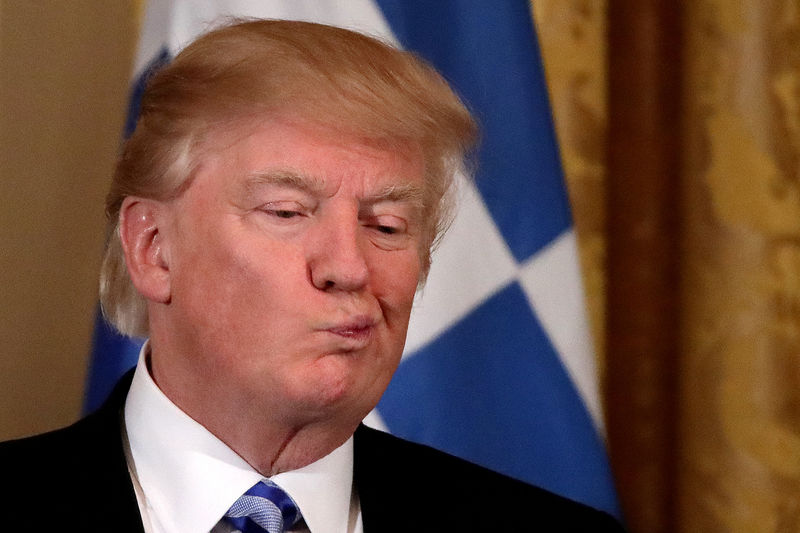 © Reuters. Presidente dos Estados Unidos, Donald Trump, durante cerimônia na Casa Branca, em Washington