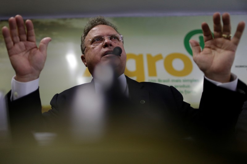 © Reuters. Blairo Maggi concede entrevista em Brasília