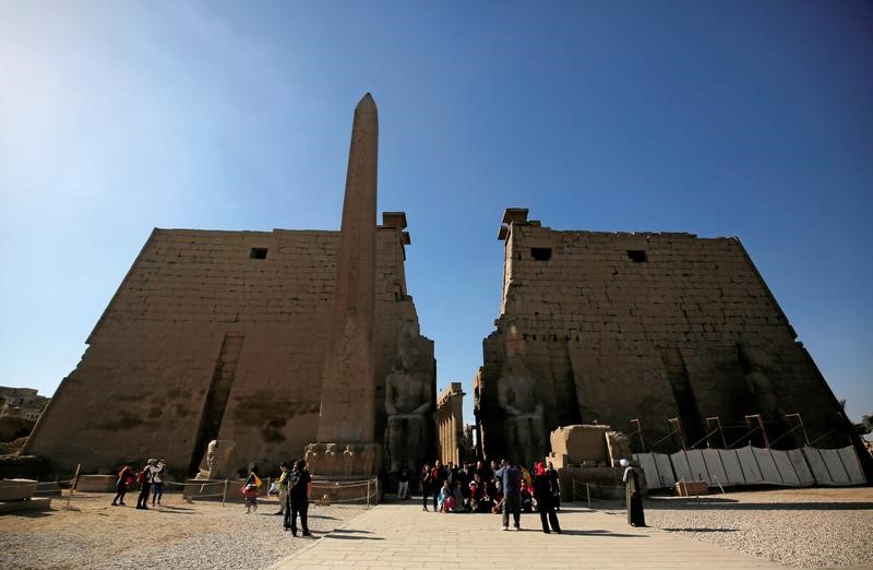 © Reuters. Thomas Cook dice que los turistas vuelven a Egipto y Turquía