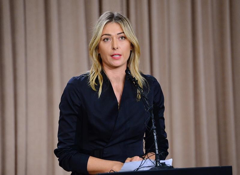 © Reuters. FILE PHOTO: Tennis - Maria Sharapova-Press Conference