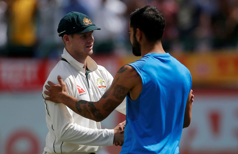 © Reuters. Cricket - India v Australia - Fourth Test cricket match