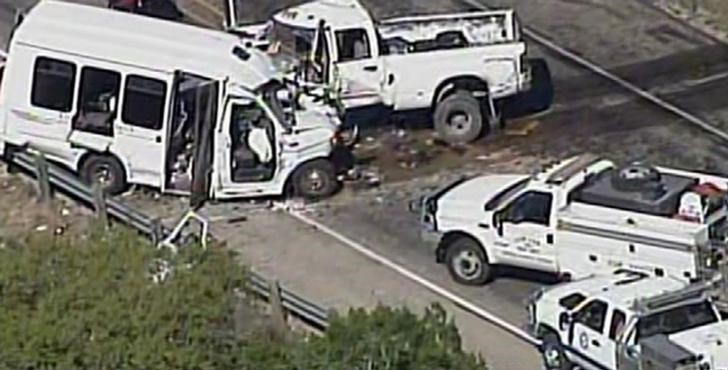 © Reuters. مقتل 12 على الأقل في حادث مروري في تكساس