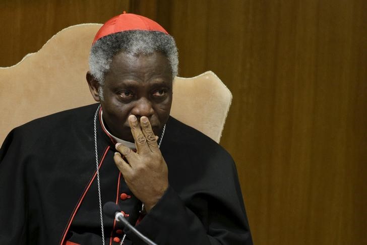 © Reuters. Cardeal Peter Turkson, indicado do papa para as questões de meio ambiente, imigração e desenvolvimento