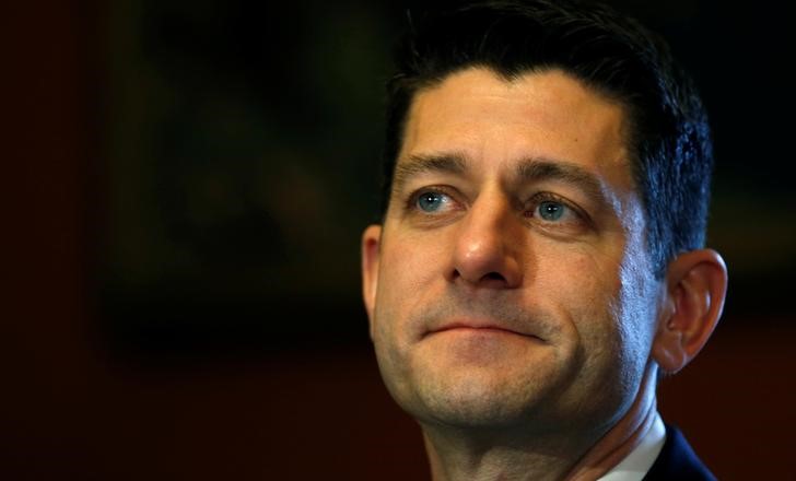 © Reuters. Ryan holds conservative agenda meeting at the U.S. Capitol in Washington