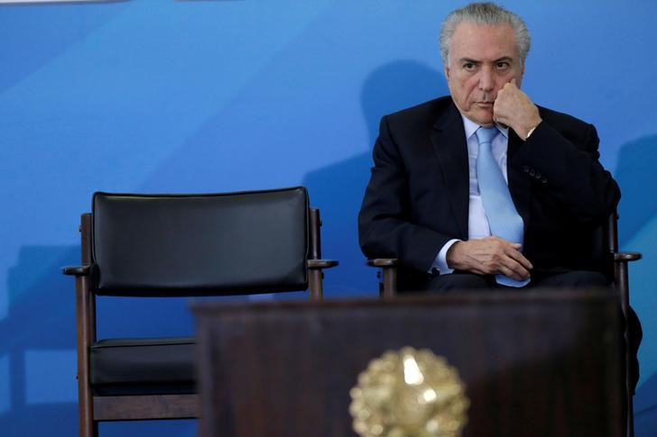 © Reuters. Presidente Michel Temer