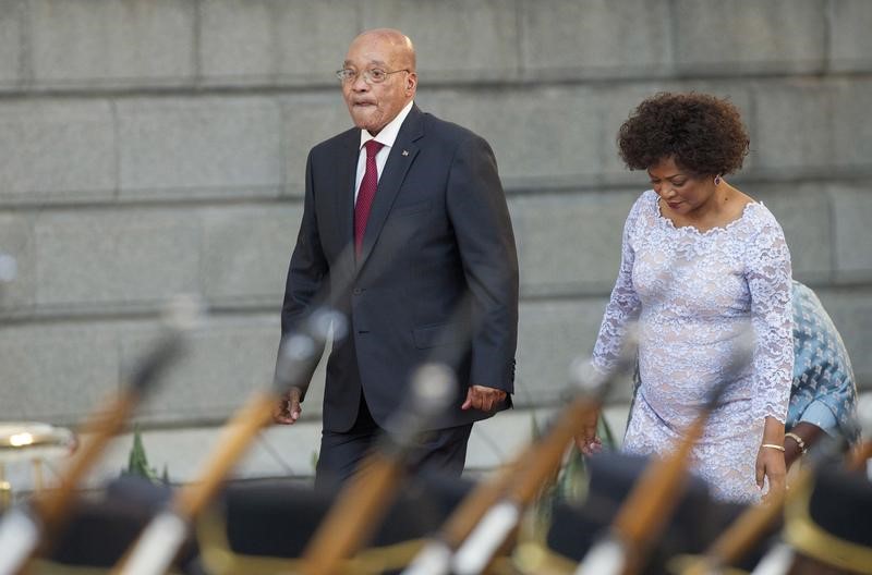 © Reuters. رئيسة برلمان جنوب أفريقيا تدرس طلب التصويت بحجب الثقة عن الرئيس