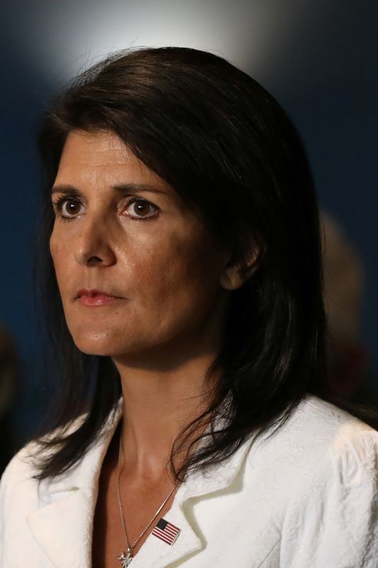 © Reuters. سفيرة أمريكا بالأمم المتحدة: الشعب السوري لا يريد الأسد زعيما له