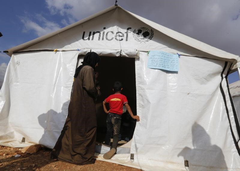 © Reuters. مانحون بصدد تعهدات مالية جديدة للاجئين السوريين وضغوط أوروبية لحل الصراع