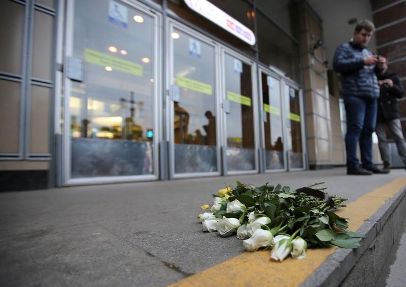 © Reuters. وكالة: ارتفاع عدد قتلى انفجار سان بطرسبرج إلى 14