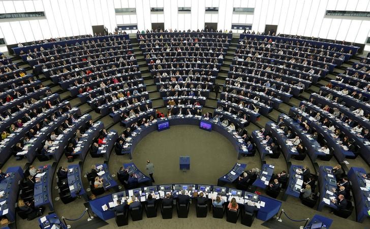 © Reuters. El Europarlamento aprueba resolución del Brexit, rechaza enmienda de Gibraltar