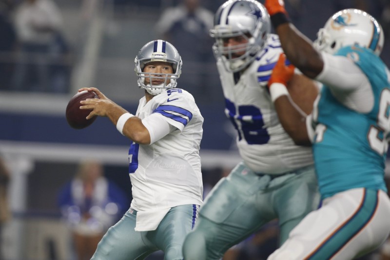 © Reuters. NFL: Jogo entre Miami Dolphins e Dallas Cowboys