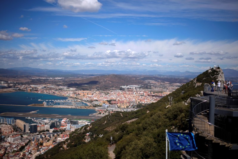 © Reuters. Theresa May buscará el mejor Brexit posible para Gibraltar