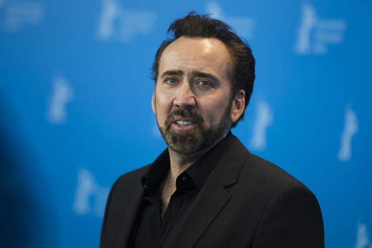 © Reuters. Ator Nicolas Cage na bienal de filmes em Berlim.