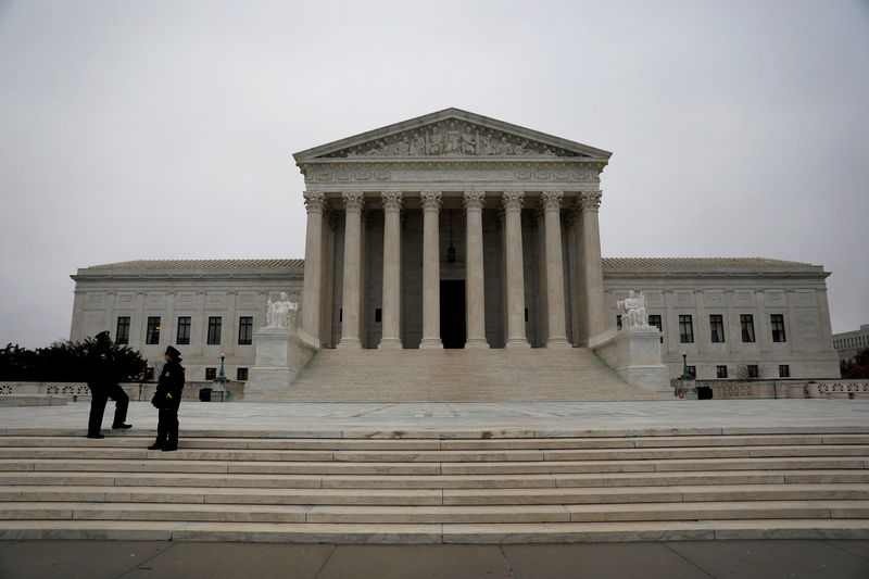 © Reuters. Prédio da Suprema Corte americana, em Washington.