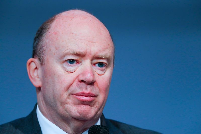 © Reuters. Deutsche Bank CEO Cryan attends the German Banking Congress in Berlin