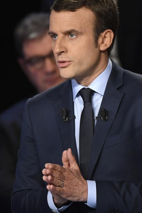 © Reuters. Citigroup cree que Macron ganará las elecciones, cambia su anterior predición