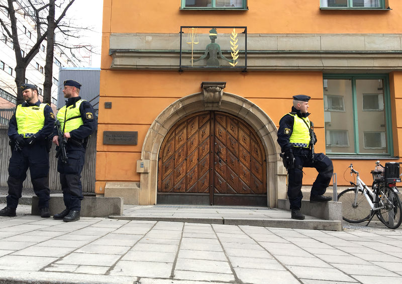 © Reuters. El atacante de Estocolmo admite haber cometido un delito de terrorismo