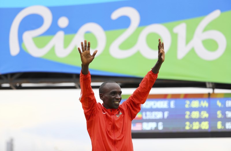 © Reuters. Athletics - Men's Marathon