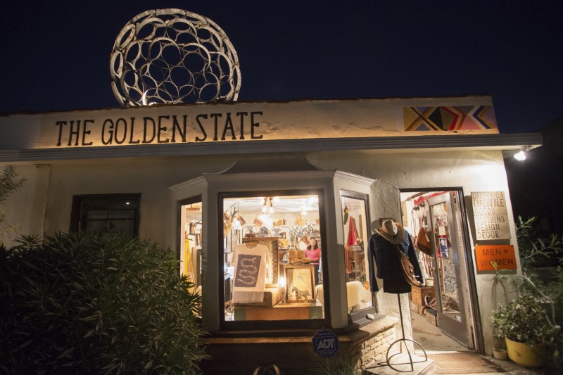 © Reuters. The Golden State Store is pictured in Venice, California