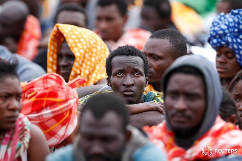 © Reuters. وكالة أوروبية: المزيد من المهاجرين وصلوا إلى إيطاليا في مارس