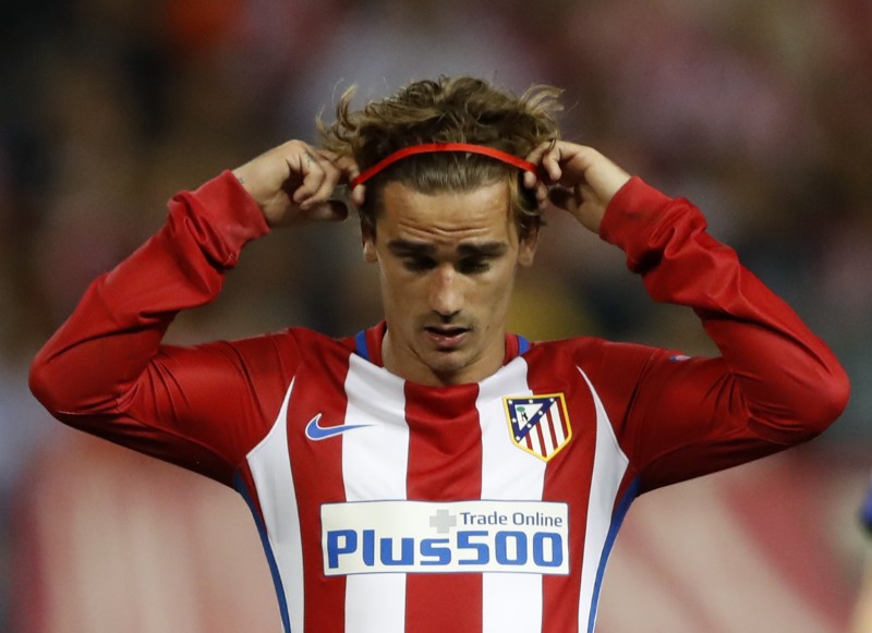 © Reuters. Atletico Madrid's Antoine Griezmann