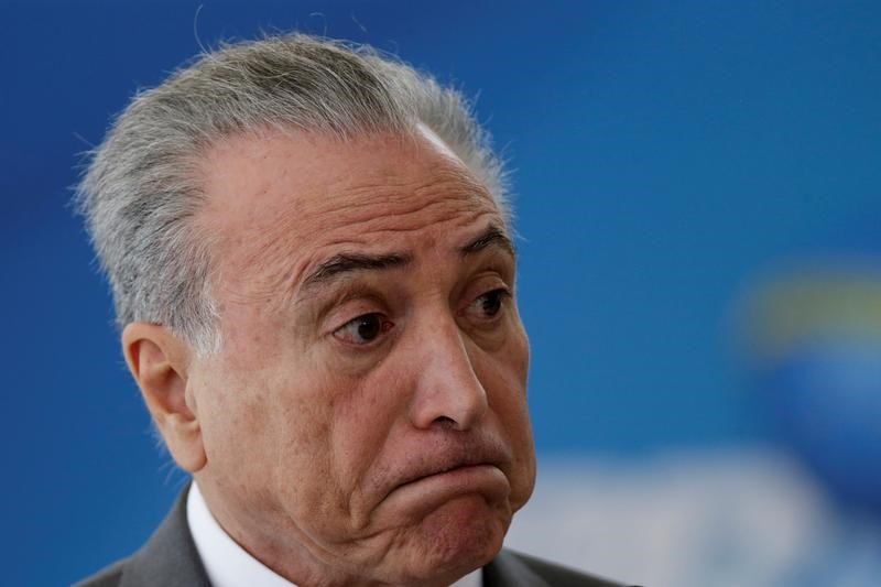 © Reuters. Presidente Michel Temer