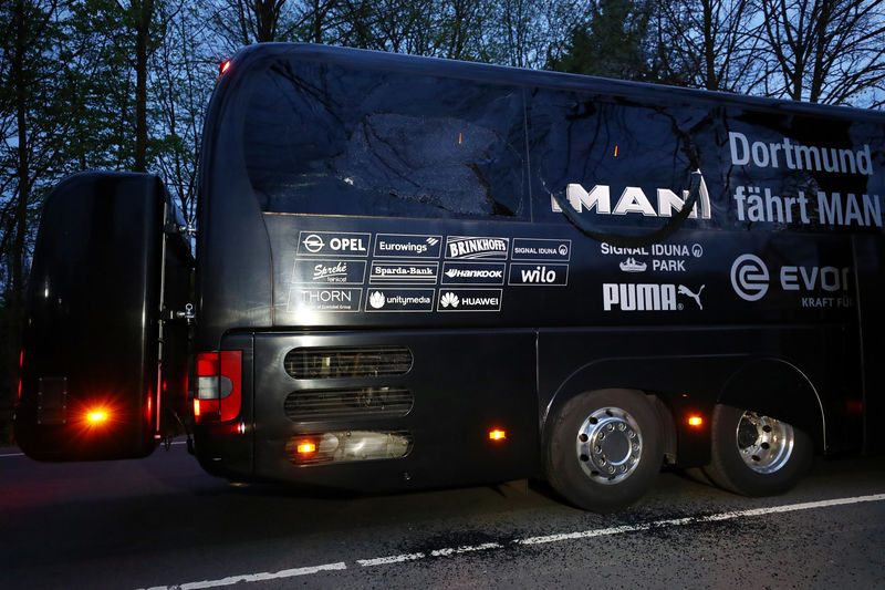 © Reuters. Dudan sobre la autenticidad de las cartas que reivindican el ataque en Dortmund